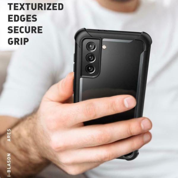 Supcase IBLSN Ares Back Case Panzer Schutzhülle Samsung Galaxy S21+ Plus schwarz